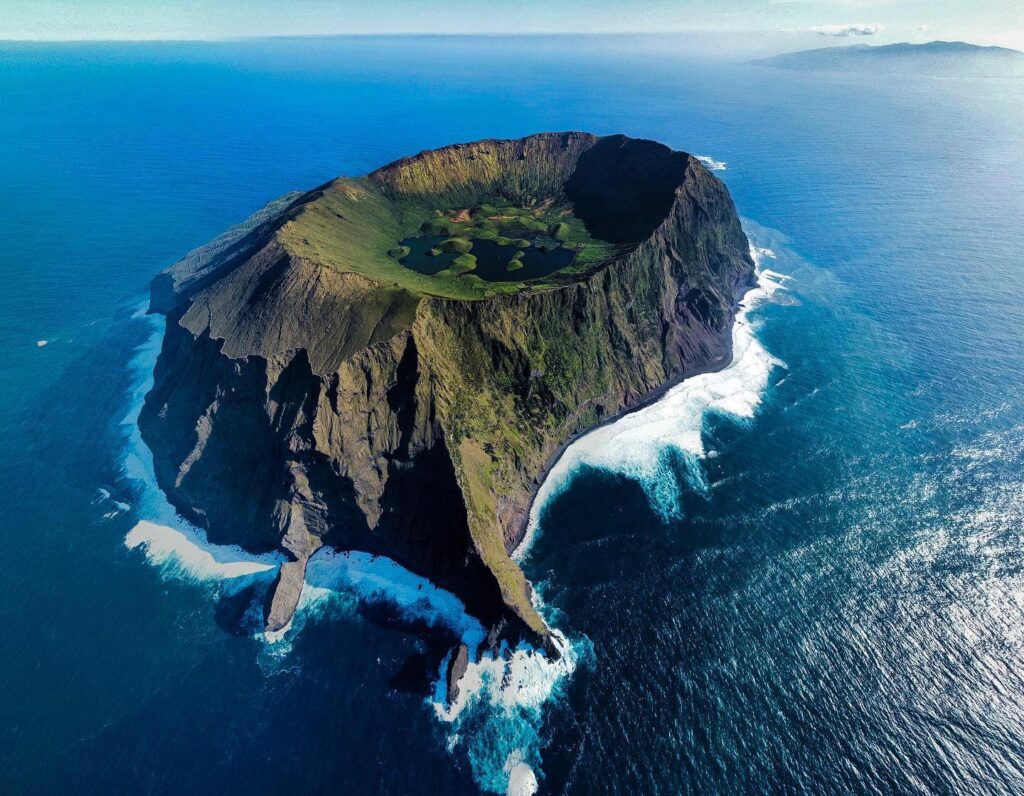 Corvo island, Azores, Portugal