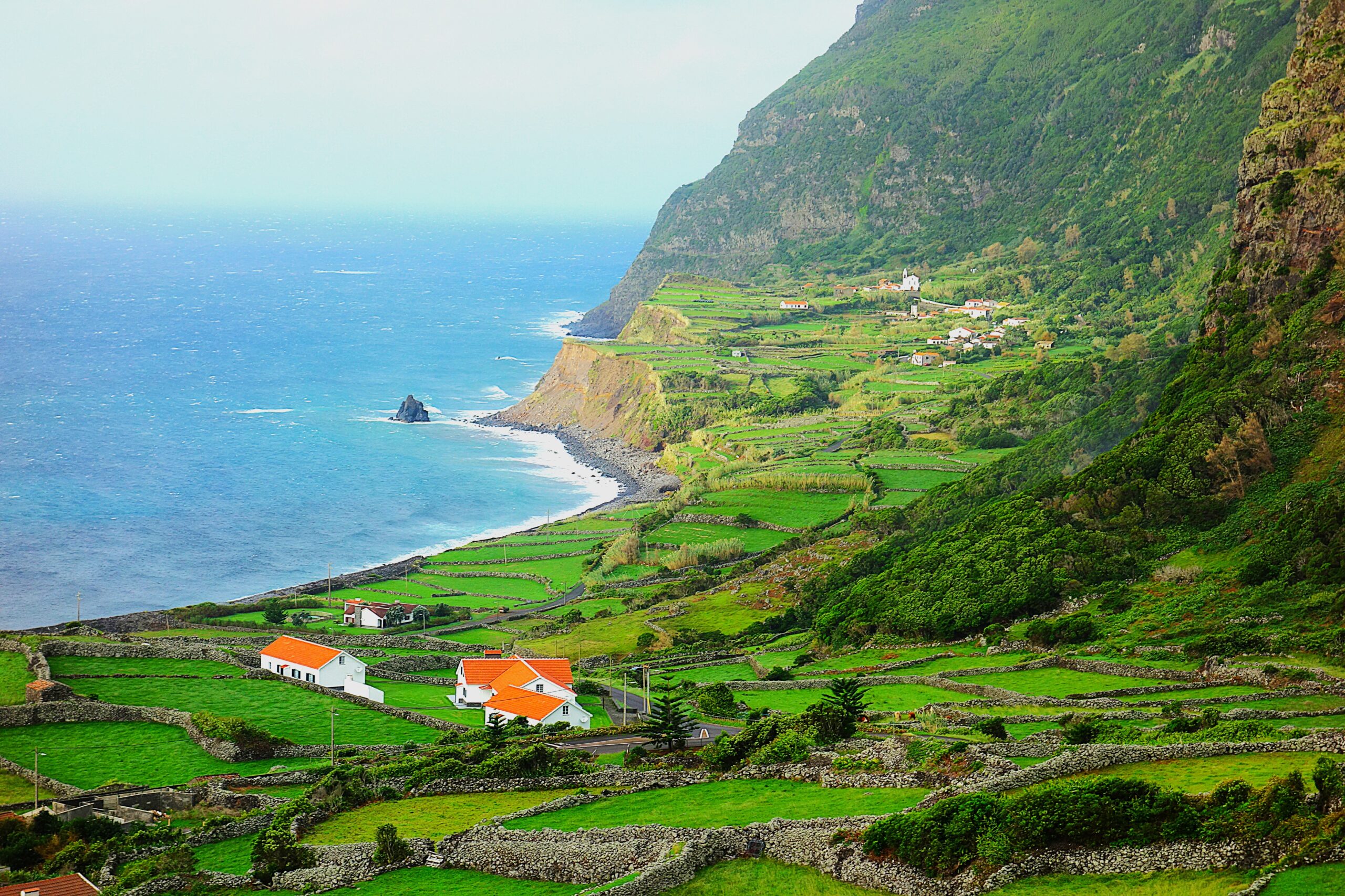 Ponta da Faja, Flores island, Azores, Portugal