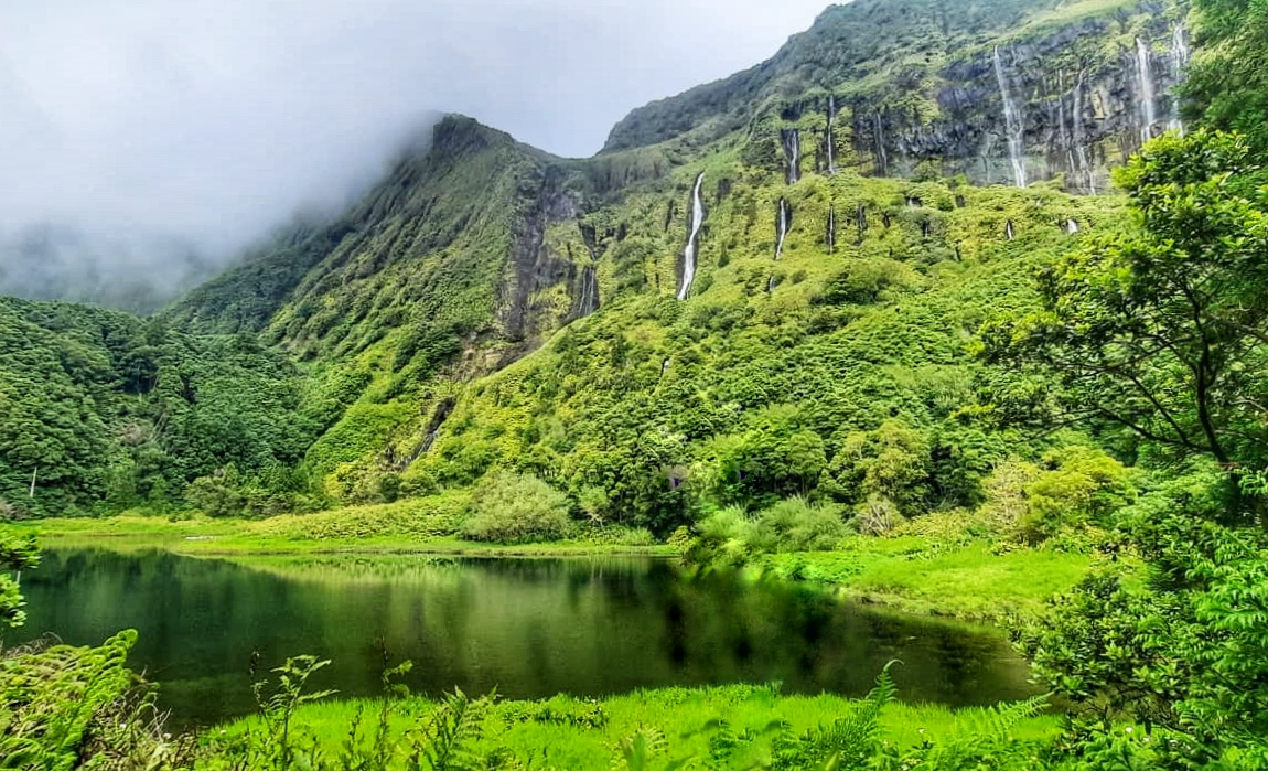 Poço da Alagoinha Viewpoint, Flores island, Azores, Portugal