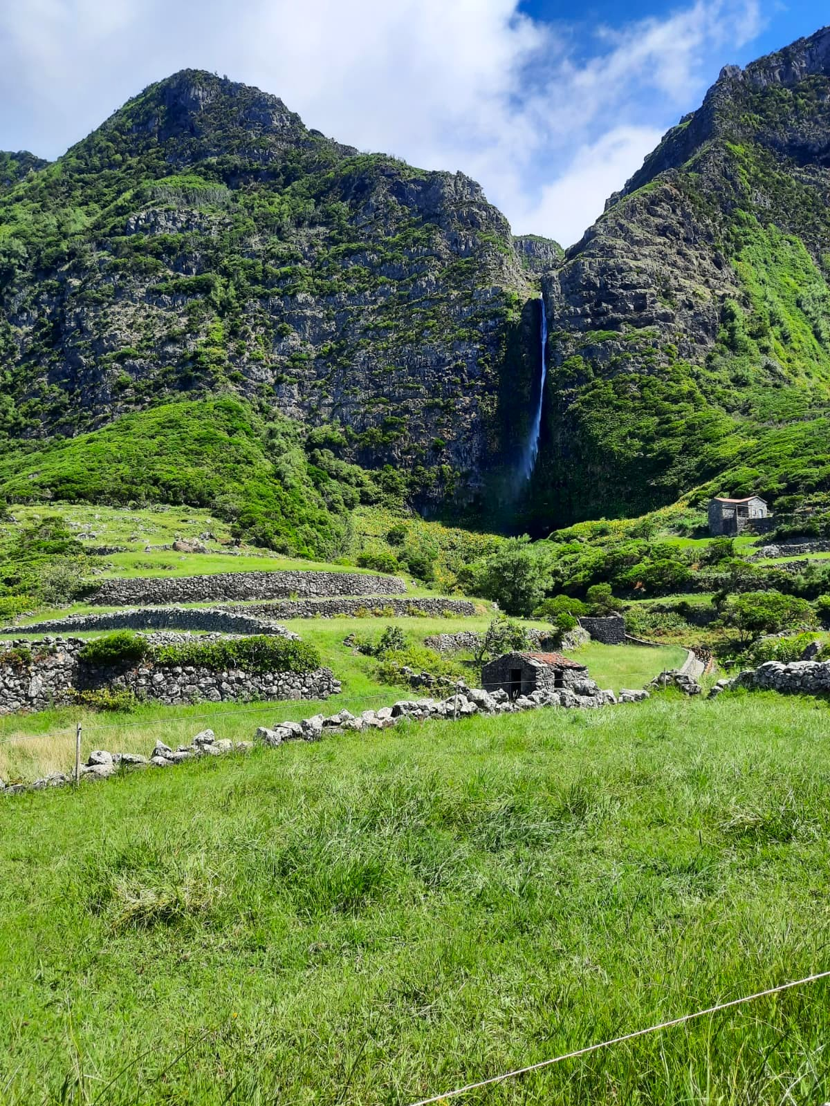 Poço do Bacalhau, Fajã Grande, Flores island, Azores, Portugal