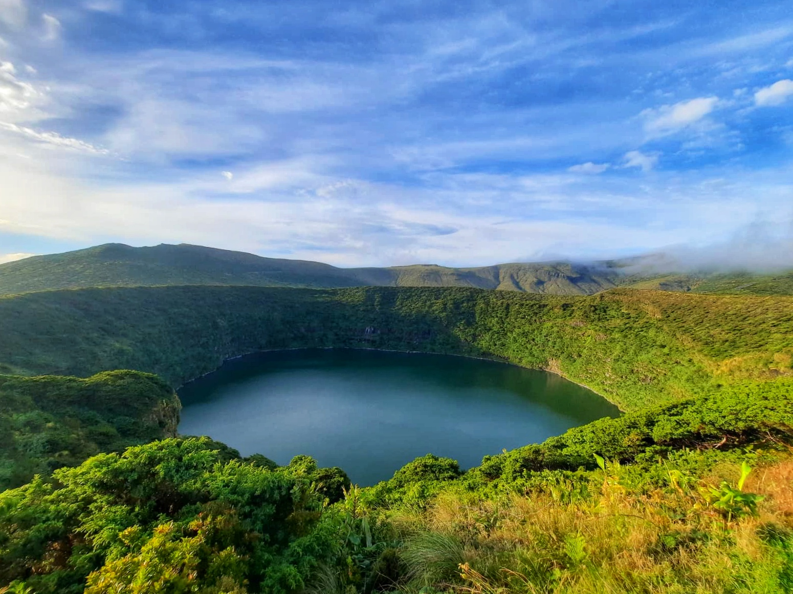 Viewpoint Caldeira Negra e da Caldeira Comprida, Flores island, Azores, Portugal