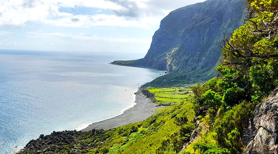 Fajã de Lopo Vaz, Flores island, Azores, Portugal
