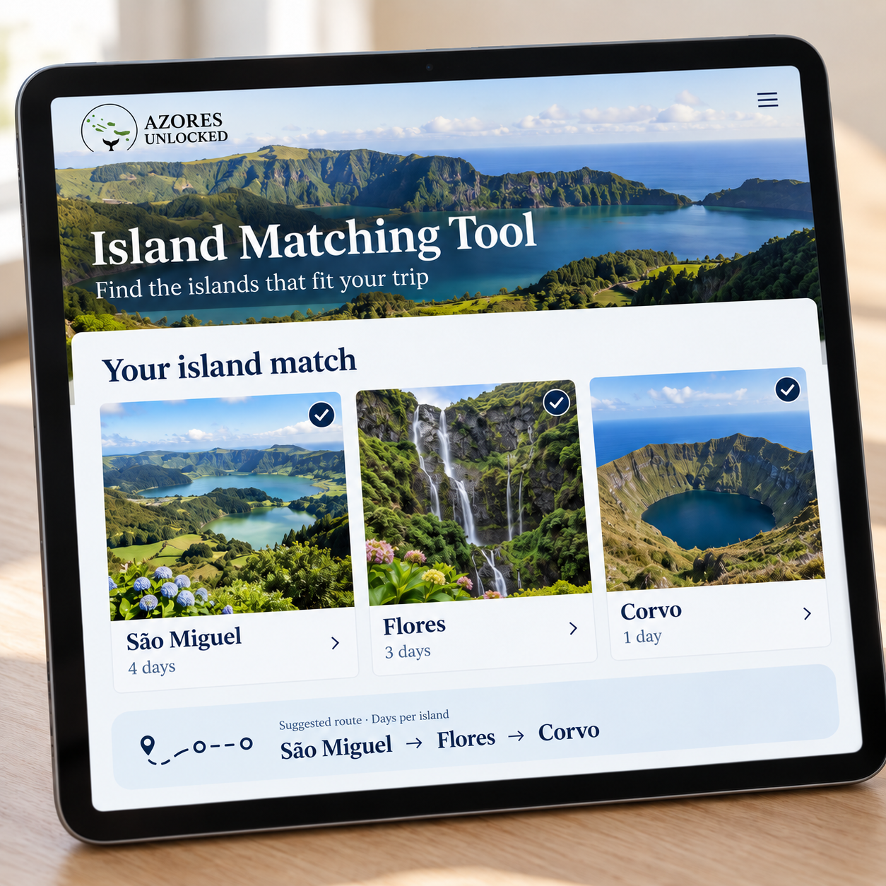 Island Matching Tool preview